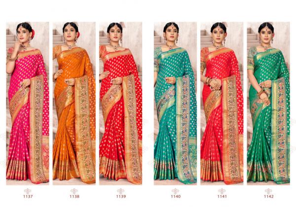 Sangam Mandakini Silk Festive Wear Saree Collection